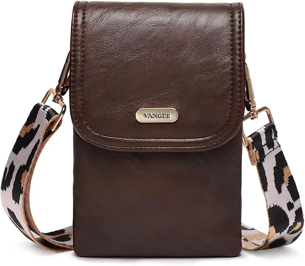 vangue small purse for women brown